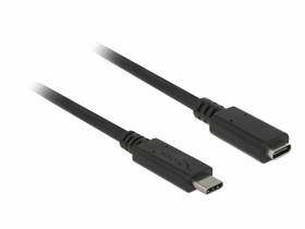 Delock 85542 Bővítőkábel SuperSpeed (USB 3.1 Gen 1) USB Type-C, 1 m Delock 85542 Bővítőkábel SuperSpeed (USB 3.1 Gen 1) USB Type-C, 1 m