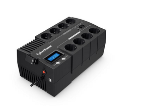CyberPower BR1000ELCD Szünetmentes elosztósor + USB CyberPower BR1000ELCD Szünetmentes elosztósor + USB