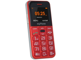 myPhone Halo Easy piros mobiltelefon