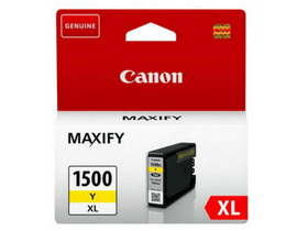 Canon  PGI-1500XL Y (9195B001) Tintapatron, Sárga
