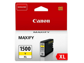 Canon PGI-1500XL Y (9195B001) Tintapatron, Sárga Canon PGI-1500XL Y (9195B001) Tintapatron, Sárga
