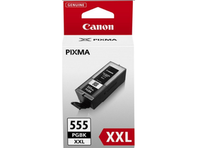 Canon PGI-555PGBK XXL (8049B001) Tintapatron, fekete