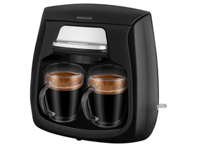 Fekete Sencor SCE 2100BK Filteres kávéfőző, fekete