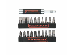 Black & Decker A7074-XJ 21 részes csavarozó készlet