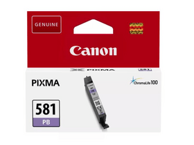 Canon CLI-581PB (2107C001) Tintapatron, fényes kék Canon CLI-581PB (2107C001) Tintapatron, fényes kék