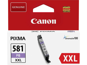 Canon CLI-581PB XXL (1999C001) Tintapatron, fényes kék
