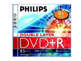 Philips DVD+R Dual Layer 8.5GB, 1 db