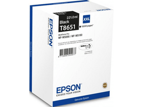 Epson T8651 Tintapatron, Fekete Epson T8651 Tintapatron, Fekete