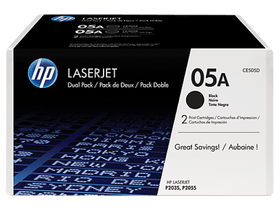 HP 05a fekete eredeti toner (CE505D)