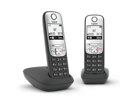 Gigaset A690 DUO DECT Telefon, fekete Gigaset A690 DUO DECT Telefon, fekete