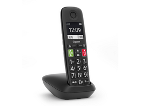 Gigaset E290 DECT Telefon, fekete Gigaset E290 DECT Telefon, fekete