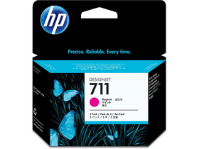 HP 711 magenta 3 db eredeti tintapatron csomag (CZ135A) HP 711 magenta 3 db eredeti tintapatron csomag (CZ135A)