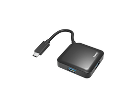 Hama 200112 USB 3.2 TYPE-C HUB, 1:4, 5Gbit/s, crna Hama 200112 USB 3.2 TYPE-C HUB, 1:4, 5Gbit/s, crna