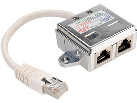 Roline 21.99.3050R Árnyékolt STP Cat.5e RJ45 Y Elosztó Roline 21.99.3050R Árnyékolt STP Cat.5e RJ45 Y Elosztó