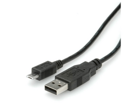 Roline 11.02.8754 USB-A – microUSB kábel Roline 11.02.8754 USB-A – microUSB kábel