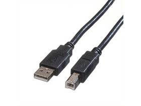 Roline 11.02.8830 USB-A – USB-B kábel, 3m Roline 11.02.8830 USB-A – USB-B kábel, 3m