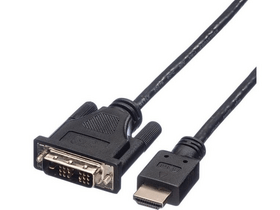 Roline 11.04.5532 DVI – HDMI kábel, 3m Roline 11.04.5532 DVI – HDMI kábel, 3m