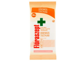 Flóraszept Higiénikus nedves törlőkendő narancs illattal, 36 db Flóraszept Higiénikus nedves törlőkendő narancs illattal, 36 db