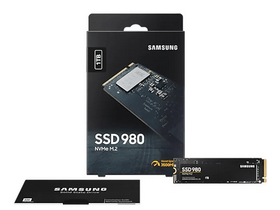 Samsung 1TB 980 PCIE 3.0 NVME M.2 SSD (MZ-V8V1T0BW) Samsung 1TB 980 PCIE 3.0 NVME M.2 SSD (MZ-V8V1T0BW)