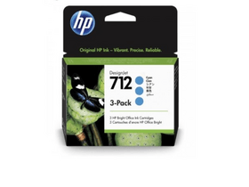 HP 712 ciánkék eredeti tintapatron (3ED77A) HP 712 ciánkék eredeti tintapatron (3ED77A)