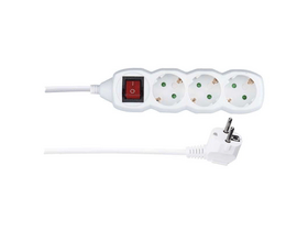 Home NV3K10/WH/1.5 Hálózati elosztó, kapcsolós Home NV3K10/WH/1.5 Hálózati elosztó, kapcsolós