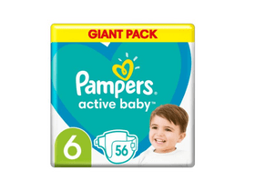 Pampers Active Baby Giamt Pack pelene vel.6 56 kom Pampers Active Baby Giamt Pack pelene vel.6 56 kom