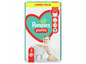 Pampers Pants Jumbo Pack bugyipelenka, 3-as méret, 62 db