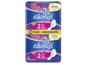 Always Ultra Platinum Super Egészségügyi betét, 14 db Always Ultra Platinum Super Egészségügyi betét, 14 db