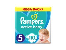Pampers Active Baby Megapack pelenka, 5-ös méret, 110 kg
