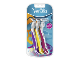 Gillette Venus3 Plus eldobható női borotva, multicolor, 3db Gillette Venus3 Plus eldobható női borotva, multicolor, 3db