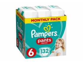 Pampers Pants havi pelenkacsomag 6-os,132 db