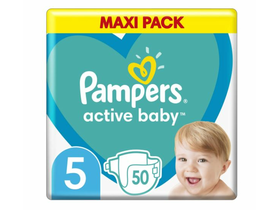 Pampers Active Baby Maxi Pack M5 Pelenka, 50 db