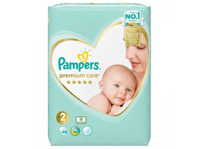 Pampers Premium Care pelene 2, 68 kom Pampers Premium Care pelene 2, 68 kom