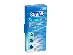 Oral-B Super Floss fogselyem, 50 db