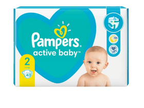 Pelene Pampers New Baby, veličina 2, 43 kom Pelene Pampers New Baby, veličina 2, 43 kom