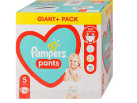 Pampers Active Baby Giant Pack gaćice pelene vel.5, 66 kom Pampers Active Baby Giant Pack gaćice pelene vel.5, 66 kom
