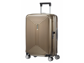 Samsonite Neopulse Spinner 55/20 Gurulós bőrönd, Homokszín (65752-4535)