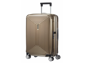Samsonite Neopulse Spinner 55/23 Gurulós bőrönd, Homokszín (105646-4535)