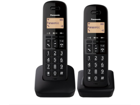 Panasonic TGB612PDB vezeték nélküli telefon, fekete