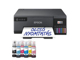 Epson L8050 fotónyomtató 1500 fotóra elegendő tintával Epson L8050 fotónyomtató 1500 fotóra elegendő tintával