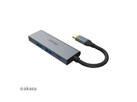 ADA Akasa USB Type-C 4in1 HUB - HDMI -  AK-CBCA19-18BK