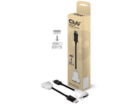 Club 3D CAC-1000 DisplayPort 1.1 - DVI-D Adapter Club 3D CAC-1000 DisplayPort 1.1 - DVI-D Adapter