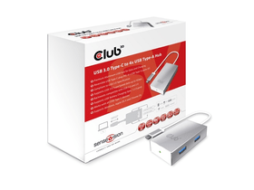 ADA Club3D USB TYPE C 3.1 GEN 1 TO 4 USB TYPE A USB 3.1 GEN 1 INCLUSIVE 1 PORT BC1.2 TÖLTŐ