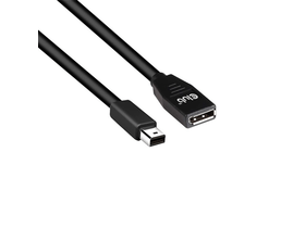 ADA Club3D Mini DisplayPort to DisplayPort1.4 Extension Cable 8K60Hz DSC1.2 HBR3 HDR M/F 1m/3.28 ft