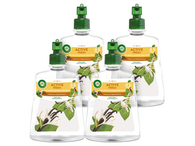 Air Wick Active Fresh utántöltő Vanília és Jázminlonc, 4x228ml Air Wick Active Fresh utántöltő Vanília és Jázminlonc, 4x228ml