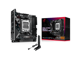 Asus Alaplap - AMD ROG STRIX B850-I GAMING WIFI AM5 (B850, ATX, 2xDDR5 8400+MHz, 2xSATA3, 2x M.2, HDMI+USB-C)