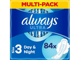 Always Ultra Egészségügyi betét, Day&Night (84 db)