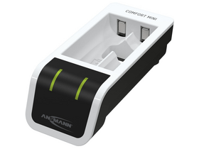 Ansmann Comfort Mini akkumulátor töltő 1-2db AA/AAA akkuhoz (1001-0091) Ansmann Comfort Mini akkumulátor töltő 1-2db AA/AAA akkuhoz (1001-0091)