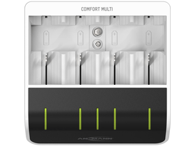 ANSMANN Comfort Multi akkumulátor töltő 1-4db AA/AAAC/D 1db 9V akkuhoz
