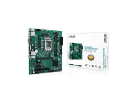 Asus Alaplap - Intel PRO H610M-C D4-CSM s1700 (H610, 2xDDR4 3200MHz, 4xSATA3, 1xM.2, DP+HDMI+VGA+COM)